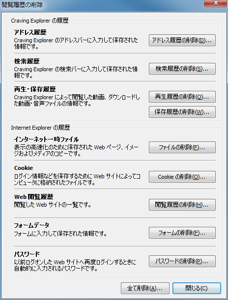 変換リスト